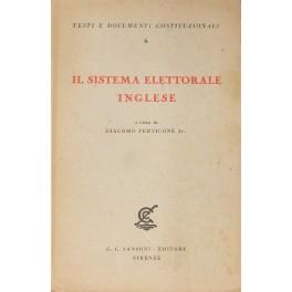 Seller image for Il sistema elettorale inglese for sale by Libreria Antiquaria Giulio Cesare di Daniele Corradi