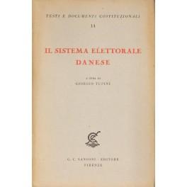 Imagen del vendedor de Il sistema elettorale danese a la venta por Libreria Antiquaria Giulio Cesare di Daniele Corradi