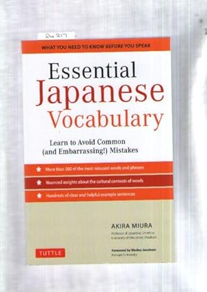 Essential Japanese Vocabulary : Learn To Avoid Common (And Embarrassing!) Mistakes