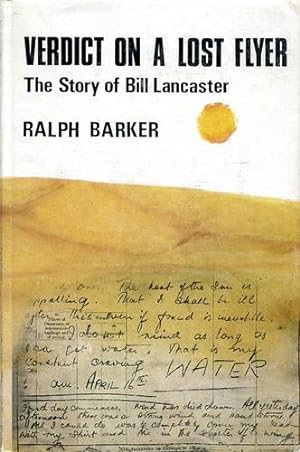 Seller image for Verdict on a Lost Flyer, The Story of Bill Lancaster for sale by Antiquariat Lindbergh