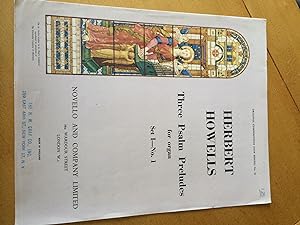 Immagine del venditore per Three Psalm Preludes for Organ Op.32, Set I - No 1 venduto da H&G Antiquarian Books