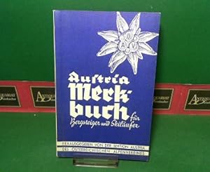 Austria-Merkbuch für Bergsteiger und Skiläufer - 1960.