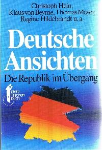 Deutsche Ansichten : die Republik im Übergang.