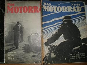 Unabhängige illustrierte Fachzeitschrift für Motorradbau u. -sport DAS MOTORRAD 1938: Juni Nr. 26...