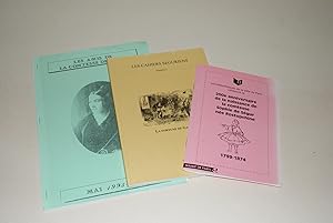 1. Les Amis de la Comtesse de Ségur, N° 4 - Mai 1993. 2. Les cahiers Séguriens, N° 3. La Fortune ...