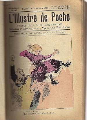 L'illustré de poche. 1895-1896, 10 numéros.