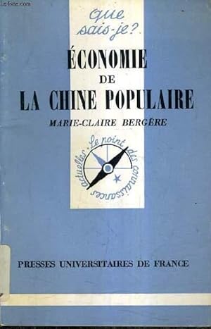 Immagine del venditore per ECONOMIE DE LA CHINE POPULAIRE. venduto da Le-Livre