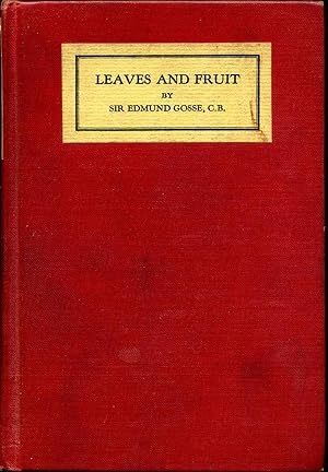 Seller image for LEAVES AND FRUIT. for sale by Kurt Gippert Bookseller (ABAA)