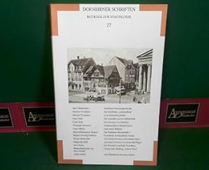 Dornbirner Schriften - Beiträge zur Stadtgeschichte, Nr. 27.