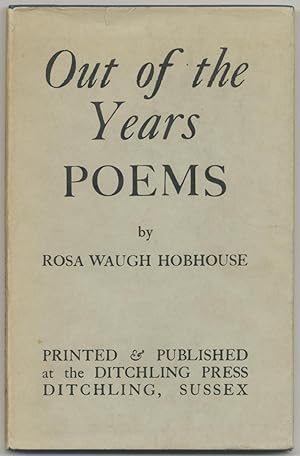 Seller image for Out of the Years: Poems for sale by Between the Covers-Rare Books, Inc. ABAA