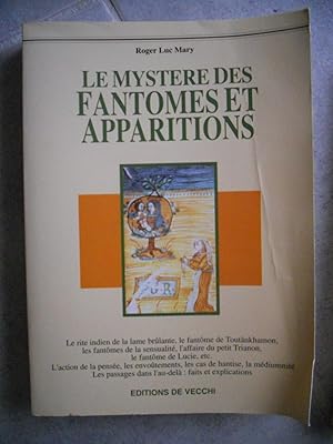 Imagen del vendedor de Le mystere des fantomes et apparitions a la venta por Frederic Delbos