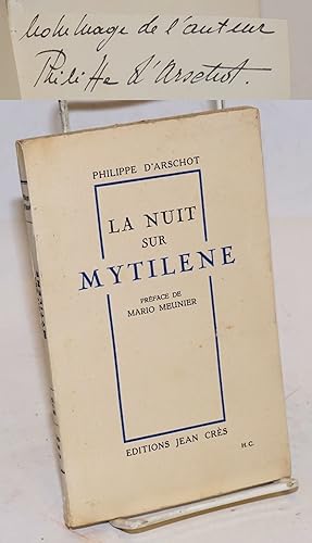 La nuit sur Mytilene [inscribed & signed]