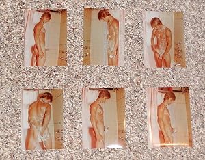 Seller image for MALE NUDES: RICK DRAPER: NUDE COLOR PHOTOGRAPHS BY WALTER KUNDZICZ - Rare Fine Original Vintage Color Photographic Prints - ONLY SET ONLINE for sale by ModernRare