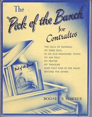 Image du vendeur pour The Pick of the Bunch for Contraltos mis en vente par Bailgate Books Ltd