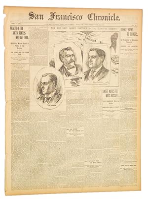San Francisco Chronicle. Vol LXVI, No. 9, July 24, 1897. (Klondike, Gold Rush)