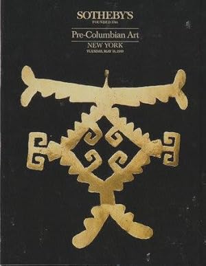 (Auction Catalogue) Sotheby's, May 16, 1989. PRE-COLUMBIAN ART