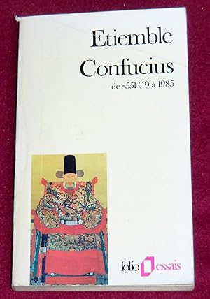 Bild des Verkäufers für CONFUCIUS (Maître K'ong) zum Verkauf von LE BOUQUINISTE