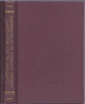 Reminiscences of Literary London from 1779 to 1853