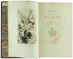 ANECDOTES SUR LA COMTESSE DU BARRY.: