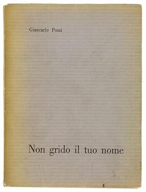 NON GRIDO IL TUO NOME.: