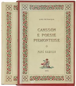 Immagine del venditore per CANSSON E POESIE PIEMONTEISE - PAPA' CAMILLO.: venduto da Bergoglio Libri d'Epoca