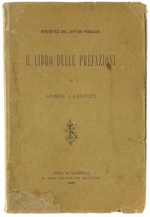 Seller image for IL LIBRO DELLE PREFAZIONI.: for sale by Bergoglio Libri d'Epoca