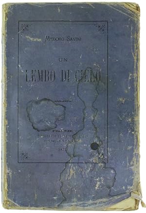 Imagen del vendedor de UN LEMBO DI CIELO.: a la venta por Bergoglio Libri d'Epoca