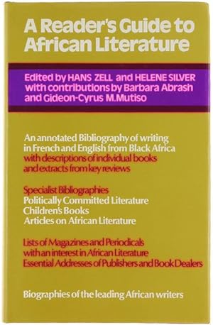 A READER'S GUIDE TO AFRICAN LITERATURE.: