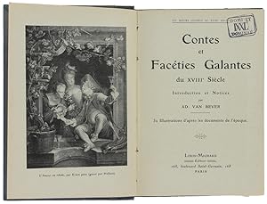 CONTES ET FACETIES GALANTES DU XVIIIe SIECLE.: