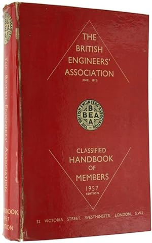 CLASSIFIED HANDBOOK OF MEMBERS AND THEIR MANUFACTURES - 1957 Edition.: