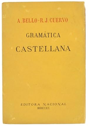 Imagen del vendedor de GRAMATICA CASTELLANA.: a la venta por Bergoglio Libri d'Epoca