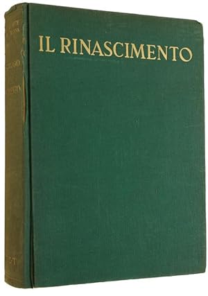 Imagen del vendedor de UMANESIMO E RINASCIMENTO - Storia dell'Arte Classica Italiana. Volume terzo.: a la venta por Bergoglio Libri d'Epoca