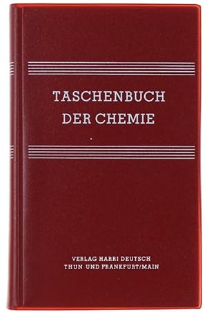 Seller image for TASCHENBUCH DER CHEMIE.: for sale by Bergoglio Libri d'Epoca