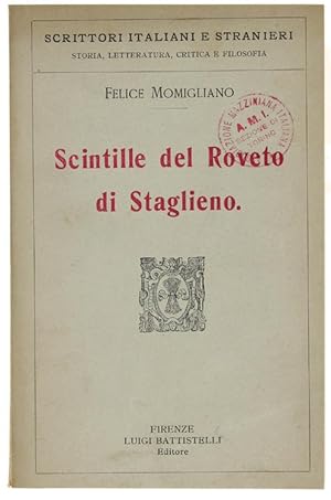 SCINTILLE DEL ROVETO DI STAGLIENO.: