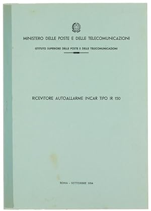 Image du vendeur pour RICEVITORE AUTOALLARME INCAR TIPO IR 150.: mis en vente par Bergoglio Libri d'Epoca