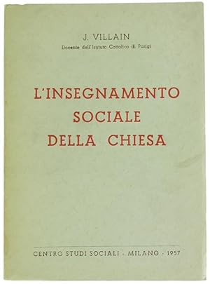 L'INSEGNAMENTO SOCIALE DELLA CHIESA.: