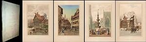 Ansichten von Braunschweig nach Aquarellen von Johannes Leitzen. 12 Farbtafeln.