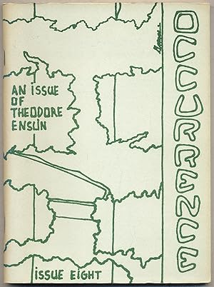 Seller image for Occurrence: An Issue of Theodore Enslin: Issue Eight for sale by Between the Covers-Rare Books, Inc. ABAA