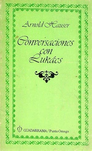 Imagen del vendedor de CONVERSACIONES CON LUCKACS a la venta por Buenos Aires Libros