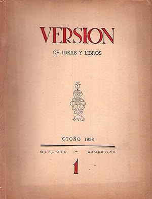 VERSION. No. 1, otoño 1958 (Everything and nothing por Jorge Luis Borges)