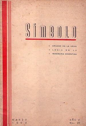 SIMBOLO - No. 27 - Año VI, marzo 1952