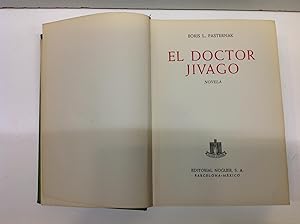 Seller image for EL DOCTOR JIVAGO BORIS L PASTERNAK for sale by LIBRERIA ANTICUARIA SANZ