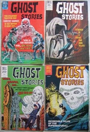 Ghost Stories # 18 May 1967, # 29 July 1971, # 35 January 1973, # 37 October 1973 --four Comics f...