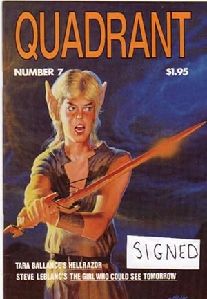 Quadrant # 7 1986 -(SIGNED BY PETER HSU)- comic