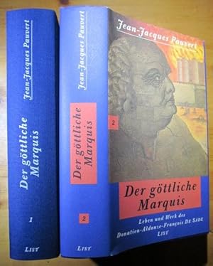 Imagen del vendedor de Der gttliche Marquis. Leben und Werk des Donatien-Aldonze-Franois de Sade. Deutsch von Friedrich Griese. a la venta por Antiquariat Roland Ggler