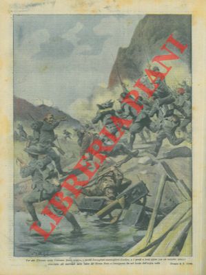 Respinto l' attacco austriaco presso l' Isonzo.