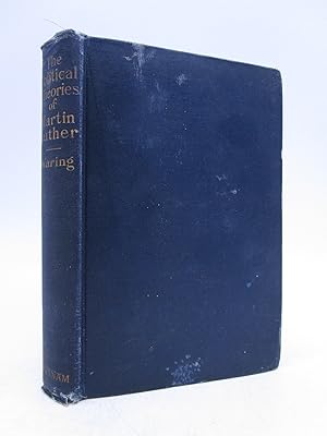 Seller image for The Political Theories of Martin Luther (First Edition) for sale by Shelley and Son Books (IOBA)