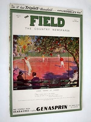 The Field, The Country Newspaper, 22 April 1933, Magazine. Lake Balaton Hungary Heronry, A. P. F....