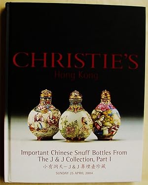 Important Chinese Snuff Bottles from the J & J Collection, Parts 1 Through 5