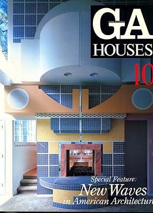 Imagen del vendedor de GA Houses : ?????. ?10? [Global Architecture Houses : 10] : Special Feature : New Waves in American Architecture 3 [House at Stabio Switzerland, House at Pregassona Switzerland; Remodelling Palo Alto California, Catherine House Schoemansville Transvaal South Africa; Maps: Berkley, Los Angeles, New York, San Francisco, Johannesberg; The Parasol House Houston Texas, Kosinski House Princeton New Jersey; Anti-Villa Napa Valley California, Rodeno House Napa Valley California, Holt House Corpus Christi Texas, Kirlin House Napa California; Metz House Staten Island New York, Bridge of Houses Melbourne Competition 1979 New York City 1981, Pool House and Sculpture Studio Scarsdale New York; First the two-step, then the minuet] a la venta por Joseph Valles - Books